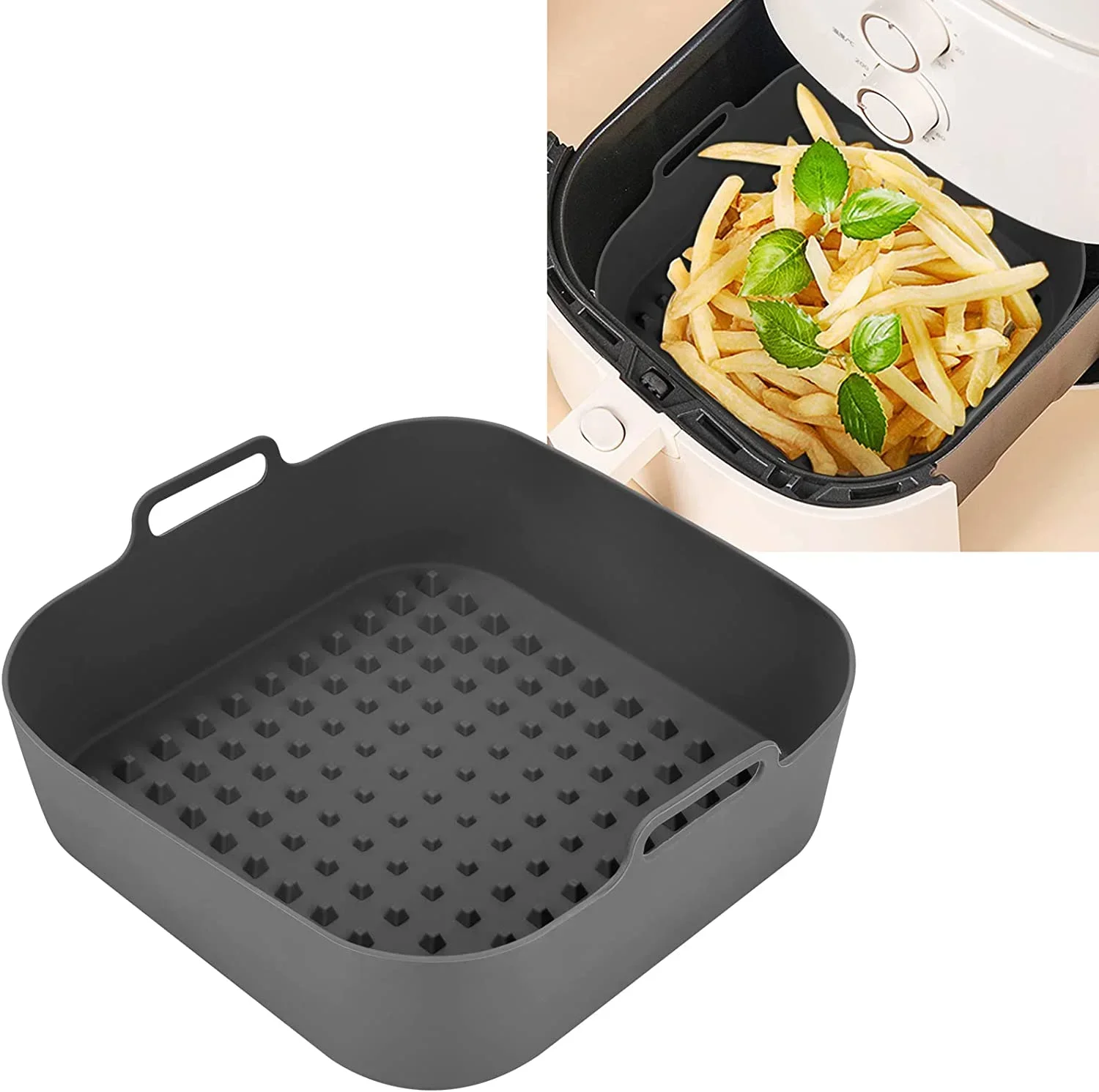 Air Fryer Silicone Pot Thick R - Air Fryer Silicone Pot Liner 评论和价格