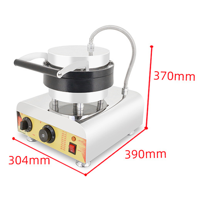 Commercial Triple-Hole Ice Cre - Mini Waffle Maker Machine 评论和价格