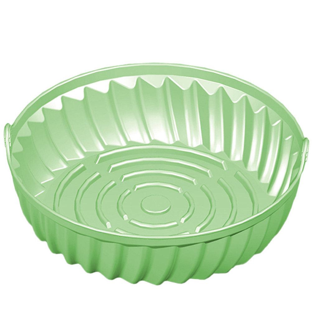 Round Silicone Air Fryer Bakin - Air Fryer Silicone Pot Liner 评论和价格