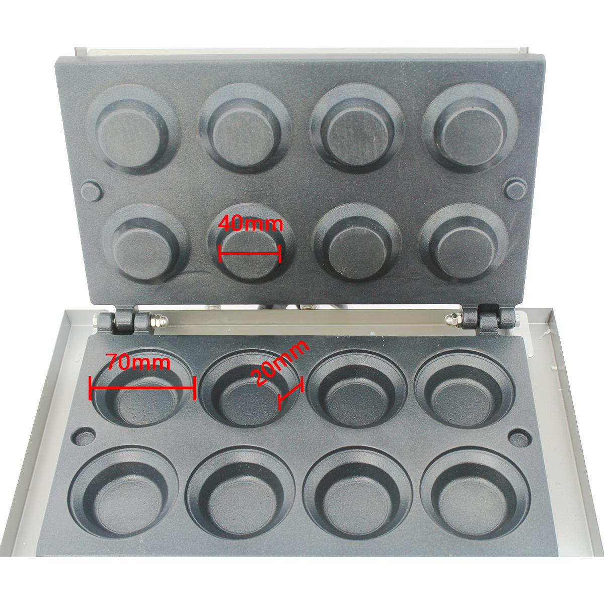 HPH2O Commercial Non-stick Ele - Mini Waffle Maker Machine 评论和价格