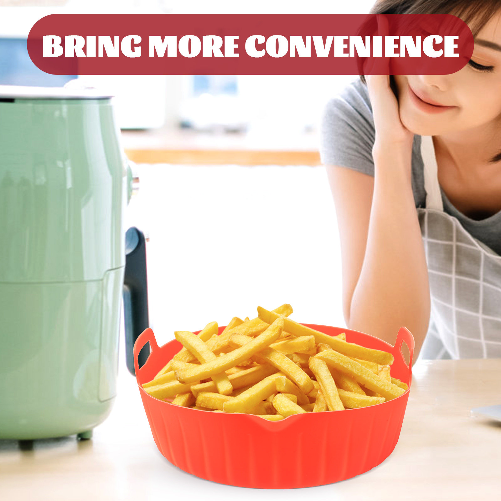 Air Fryer Silicone Pot Round N - Air Fryer Silicone Pot Liner 评论和价格