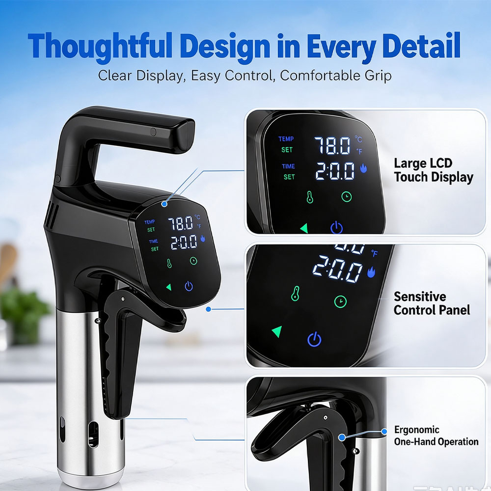 WiFi Sous Vide Cooker 1800W Im - Digital Sous Vide Precision Cooker 评论和价格