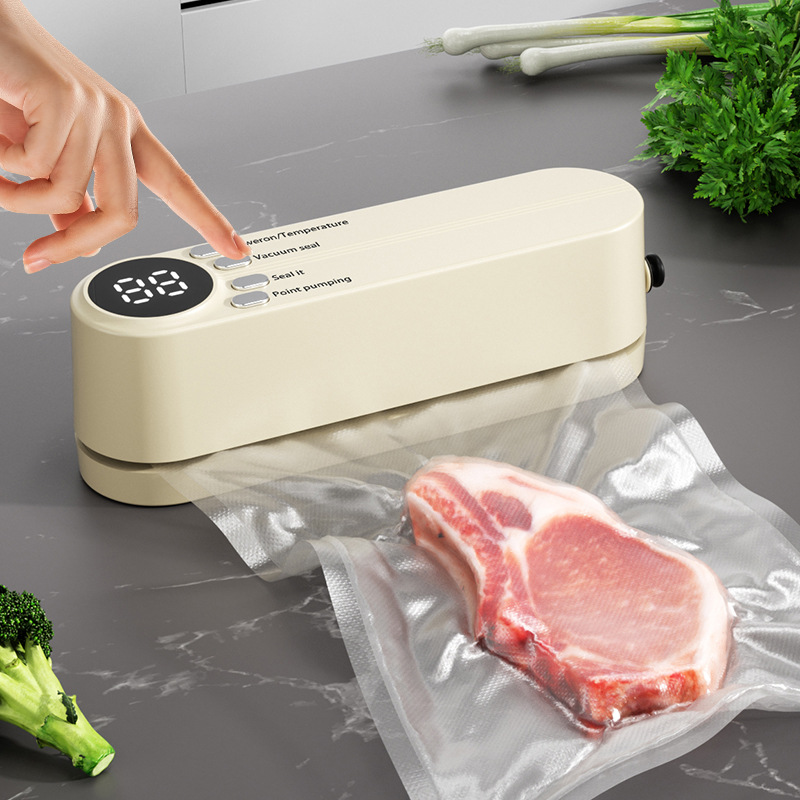 Packaging Equipment Mini Wirel - Food Vacuum Sealer Machine 评论和价格
